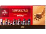 KOH-I-NOOR Toison Soft Pastels Set Di Pastelli Secchi Marroni 12 Pz