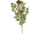 Ramo Decorativo Con Bacche Rosse 74 Cm