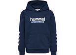 Hummel Logo Pullover Con Cappuccio Blau 13-14 Anni Blau 13-14 Anni