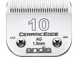 Lame Per Rasoio Andis 10 In Ceramica Acciaio Cane Acciaio Al Carbonio (1,5 Mm)