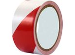 Rillprint T61808 Nastro Marcatore Per Pavimenti Rillprint, 50 Mm X 33 M, Rosso/Bianco