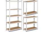 Ripiano In Metallo Per Riporre Oggetti 180 X 90 X 30 Cm, Humberg 4844