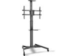 Digitus | Supporto Da Pavimento | Carrello Tv Per Schermi Fino A 70", Max. 50 Kg, Vesa Max. 600X400 | Inclinabile | 37-70 "" | Peso Massimo (Capacità Di Carico) 50 Kg | Nero"