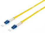 Equip Patchkabel LC->LC 5.00M Singlemode Duplex OS2 Gelb Polybeutel
