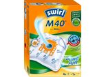 Swirl® 832366 Sacchetto Per Aspirapolvere M 40(M54) Micropores, 4 Pezzi