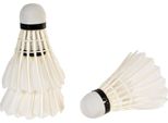 Sportx Badmintonshuttles Met Veren 3 Stuks Wit