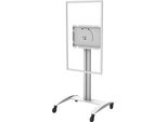 Peerless SR560-FLIP2, Carrello Multimediale, Bianco, 41 Kg, 139,7 Cm (55"), 165,1 Cm (65""), 400 X 400 Mm"