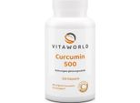 Vitaworld Curcumin 500 | 120 Capsule | Original Curcumin C3 Complex® | Ad Alto Dosaggio | Estratto Di Pepe Nero | Vegano