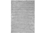 Tappeto Tapiso Essence Shaggy Unicoloured Modern Grey ÖKotex 80 X 150 Cm