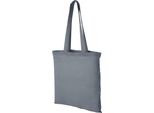 Borsa Bullet In Cotone Perù PF1486 (38 X 42 Cm) (Grigio)