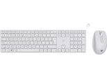 Tastiera E Mouse Wireless Hp 650, Senza Fili, Wireless Rf, Interruttore A Membrana, Qwerty, Bianco, Mouse Incluso