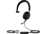 Yealink UH38 Mono Teams, Cablato E Wireless, 20 - 20000 Hz, Chiamate/Musica, 110 G, Cuffie, Nero