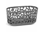 Cassapanca In Plastica Nohel Garden Duet Colore: Bianco-Antracite, Larghezza: 60 Cm