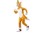 Sonic The Hedgehog - Costume ''Deluxe'' ''Tails'' - Bambini BN5201 (M) (Oro/Bianco)