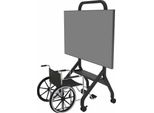 Peerless SR898-EUK, 136,1 Kg, 139,7 Cm (55"), 2,79 M (110""), 200 X 200 Mm, 900 X 600 Mm"