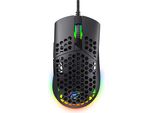 Havit MS1036, Ambidestro, Ottico, Usb Type-A, 7200 Dpi, Nero