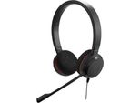 Jabra Evolve 20 Usb C/A Ms Stereo, Con Cavo, 150 - 7000 Hz, Ufficio/Call Center, 132 G, Cuffie, Nero