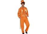 Smiffys - Set Di Costumi "90S Stupid"" Per Uomo SM2083 (Xl Regular) (Arancione)"