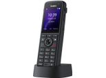 Yealink AX86R, Telefono Cellulare Ip, Nero, Cornetta Wireless, Antibatterico, Resistente Agli Agenti Chimici, Resistente Alle Cadute, In Banda, Fuori Banda, Info Sip, 1000 Voci