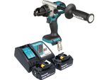 Makita Dhp 492 Rg Avvitatore A Percussione A Batteria 18 V 141 Nm Brushless + 2X Batteria 6,0 Ah + Caricabatteria