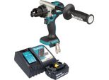 Makita Dhp 492 RG1 Avvitatore A Percussione A Batteria 18 V 141 Nm Brushless + 1X Batteria 6,0 Ah + Caricabatteria