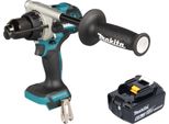 Makita Dhp 492 G1 Avvitatore A Percussione A Batteria 18 V 141 Nm Brushless + 1X Batteria 6,0 Ah - Senza Caricabatteria