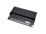 Roline Patchpanel, 8 Ports, Kat.5E, Geschirmt, Schwarz (26.11.0310)