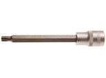 Inserto Bit | Lunghezza 140 Mm | Azionamento Quadrato 12,5 Mm (1/2") | Profilo A Cuneo (Per Ribe) M7"