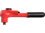 Ks Tools 3/8" Cricchetto Reversibile Isolato Con Meccanismo Di Bloccaggio, 32 Denti"