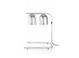 Ponte Riscaldante Hendi Con 2 Lampade A Infrarossi, Argento, 230V/250W, 453X360X(H)790Mm