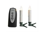 Candele Led / Candele Per Albero Di Natale Senza Fili Bianco Caldo 10Pcs A Batteria.