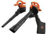 Black & Decker Elektro-Laubsauger, 2600W, 3In1