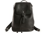 Harold's Pelle Zaino Per Il Tempo Libero Zaino Campo Backpack Black Nero