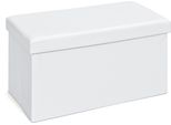 Inter Link Box Pieghevole Setto Con Cuscino Di Seduta Bianco