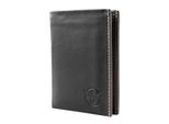 Chiemsee Pelle Portafoglio Malawi High Wallet With Flap Black Nero