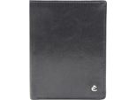 Esquire Porta Carte Di Credito Toscana Card Holder Black Nero