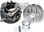 Kit Cilindro Polini In Ghisa Grigia Sport 50Cc 38,4Mm Per Vespa Pk 50, Special 50, Xl 50
