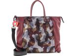 Gabs Pelle Borsa A Tracolla Borsa A Tracolla Bellona Flat Bag Mosto + Mimetico Bordeaux Rosso Multicolore