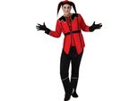 Bristol Novelty - Costume Da Uomo BN2890 (M) (Rosso/Nero)