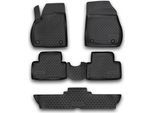 Tappetini In Gomma Novline Per Opel Zafira C 2012-2019 (7 Posti)