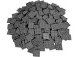 Lego® 4X4 Tavole Da Costruzione Grigio Scuro - 3031 Nuovo! Quantità 500X