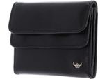 Golden Head Portafoglio Colorado Rfid Protect Billfold Coin Wallet With Flap Black Nero