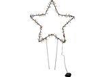 3.09 Stella Led Xl 140 Led - Circa 60 Cm - Esterno / Batteria + Timer