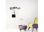 Wallity, Bahar- PYT1118, Nero, Portasciugamani E Gancio, 70 X 3 X 23 Cm, 100% Metallo