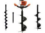 Geko Trapano A Colonna Da 1,4 Kw, 3 Punte, Prolunga Da 50 Cm John Gardener G84020