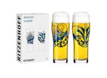 Ritzenhoff Allround-Glas 2Er-Set Brauchzeit 004, Petra Mohr, Kristallglas, 630 Ml, 3781004