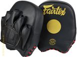 Guanti Fairtex Pratzen Short Focus (FMV14), Colore Nero/Oro