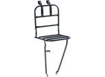 Portapacchi Falkx Ptt Nero Opaco, Viti In Acciaio Inox. Dimensioni: 30X30 Cm