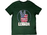 John Lennon - Maglietta Da Uomo/Donna Unisex RO2176 (L) (Verde)