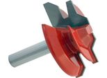 45° Metallo Duro Fresa Carbura Per Incastri Angolo Retto Diametro Attacco 8 Mm